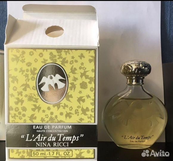 Духи Nina ricci винтаж