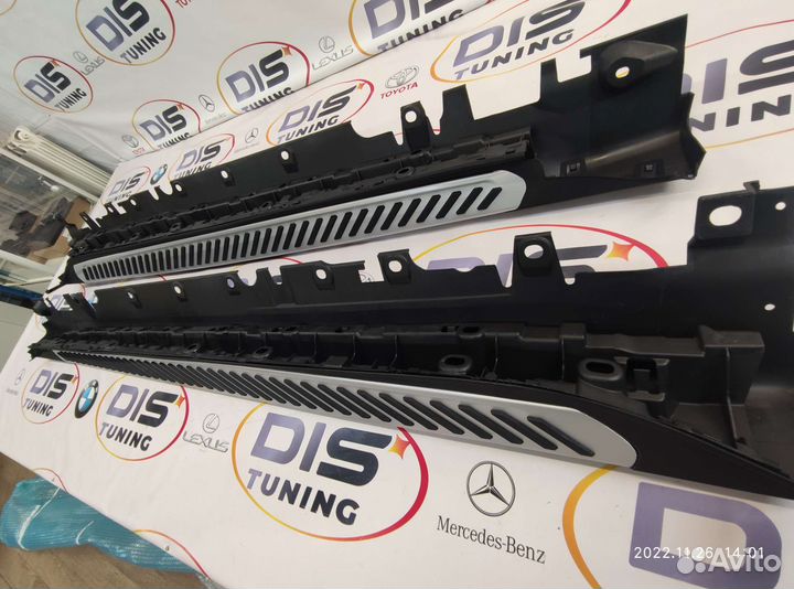 Пороги BMW X6 (F16) 14-18г