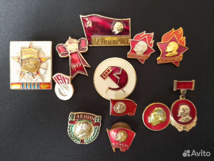 Мечта фалериста, набор значков, 12 шт