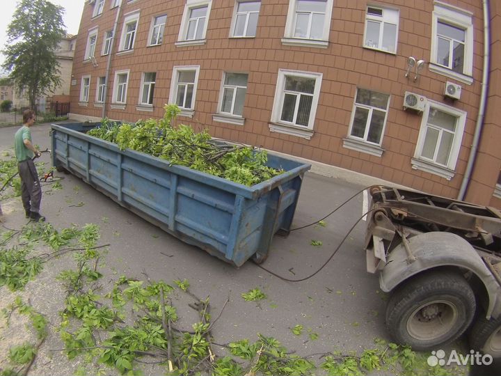 Спилим деревья частями