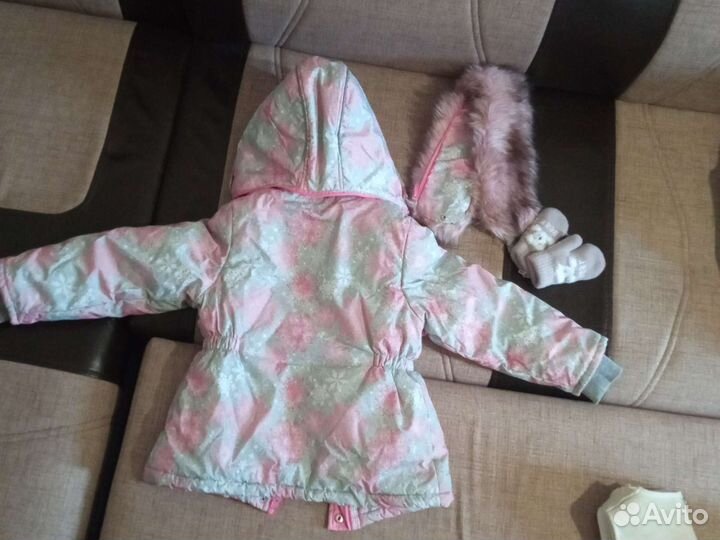 Костюм зимний р-р 110 для девочки
