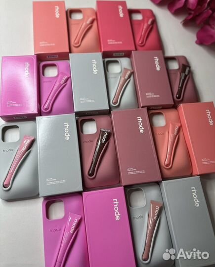 Чехол rhode+блеск