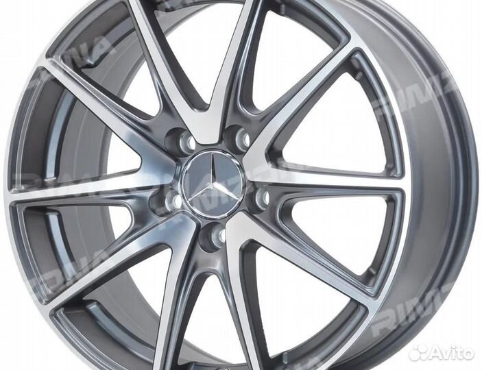 Литой диск в стиле Mercedes R18 5x112