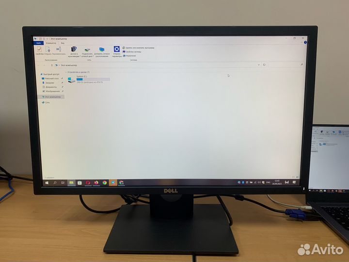 Монитор Dell 23 дюйма Full HD (Display Port, VGA)