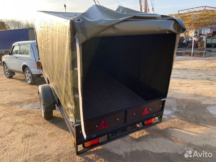 Прицеп легковой 1-осный 2.5х1.5 бортовой