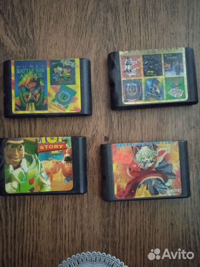 Катриджи для sega