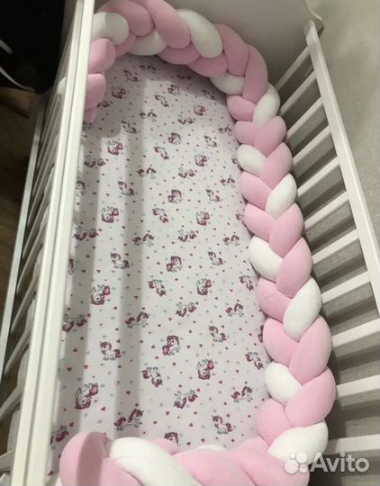 Бортик косичка