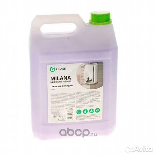 Жидкое крем-мыло Milana Черника в йогурте 5 л