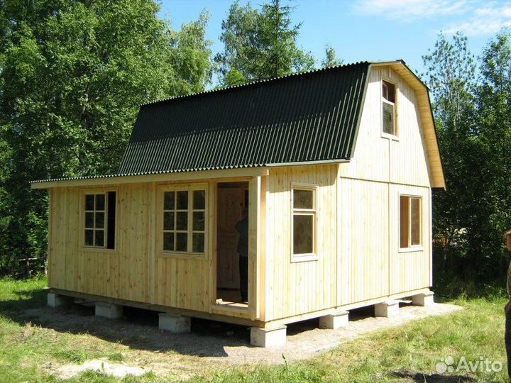 Бригада строителей каркасных домов