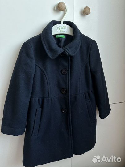 Пальто для девочки Benetton 92