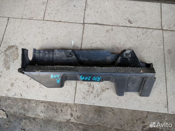 Кожух радиатора правый рио 3, солярис 1