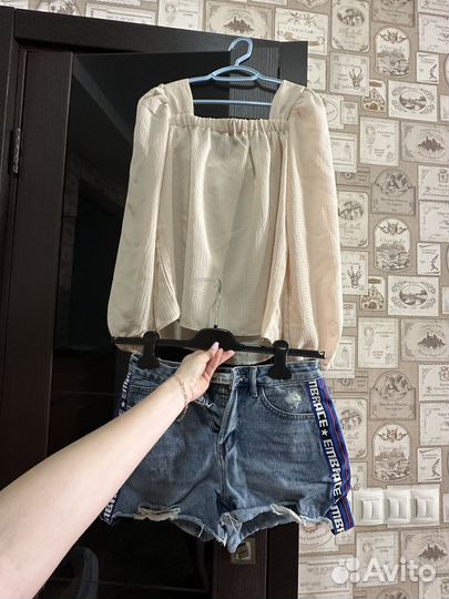 Шорты и блузка