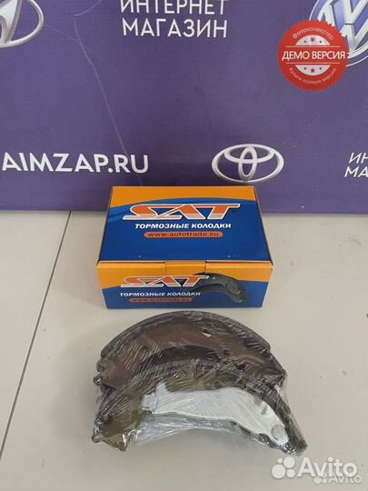 Колодки задние барабанные Solaris /Kia Rio 2017