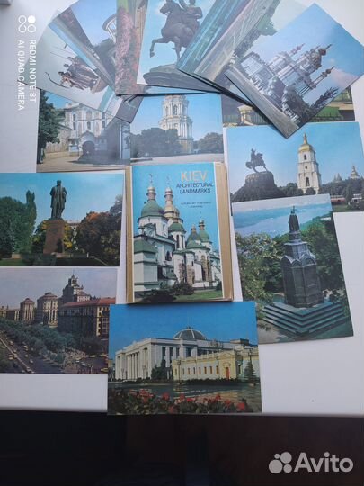 Наборы открыток Киев, Есенин, Хохлома