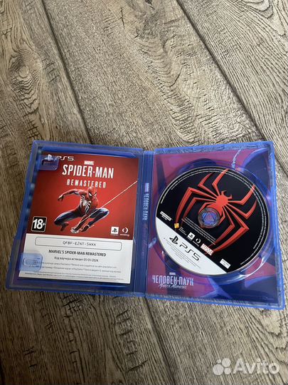 Игра на PS5 человек паук