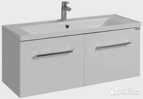 Тумба с раковиной aquaton (Акватон) 1a1280k4ma010