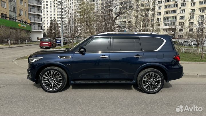 Infiniti QX80 5.6 AT, 2018, 133 000 км