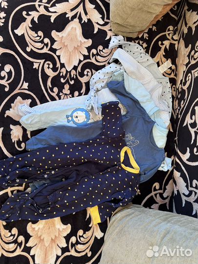 Вещи пакетом на мальчика с рождения