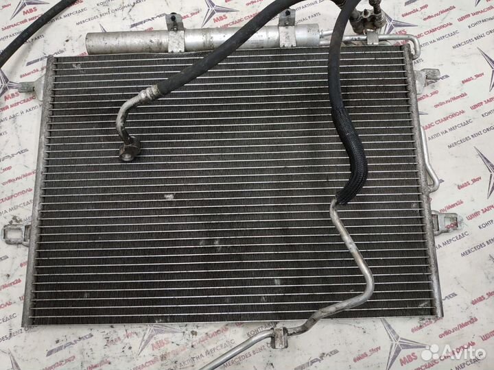 Радиатор кондиционера Mercedes w211