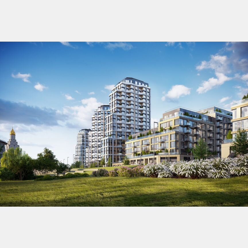 1-к. квартира, 52 м², 12/19 эт.