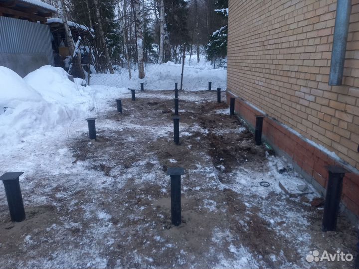 Винтовые свай