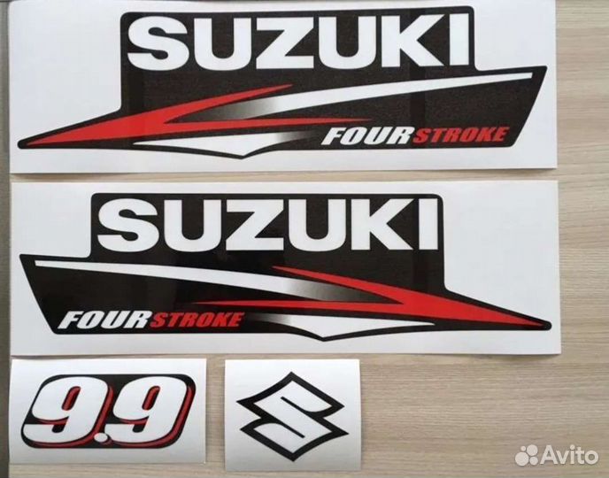 Наклейки на лодочные моторы