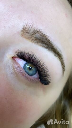Наращивание ресниц с выездом на дом