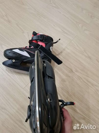 Коньки детские раздвижные 34 37