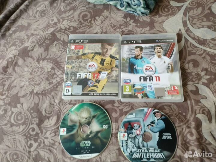 Диски ps2-ps3