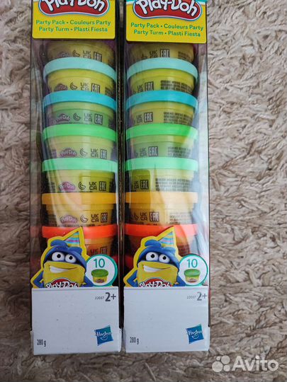 Масса для лепки Play-Doh Набор Шесть разных цвета