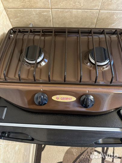 Настольная газовая плита гефест