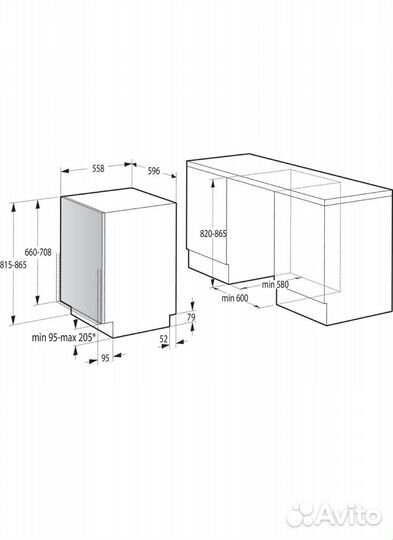 Встраиваемая посудомоечная машина gorenje GV62040