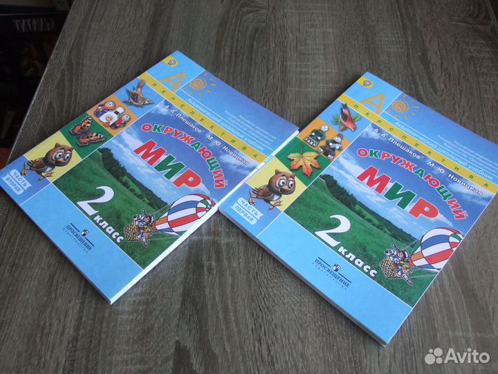 Плешаков Окружающий мир 2 класс Учебник В 2х чч