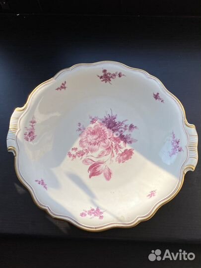 Фарфоровая тарелка Бавария Германия Zeh Scherzer