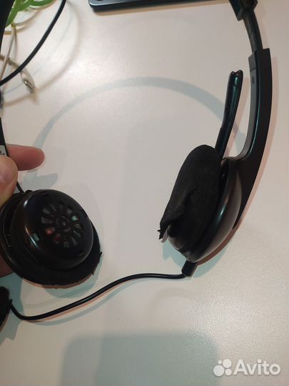 Наушники гарнитура Logitech USB H340