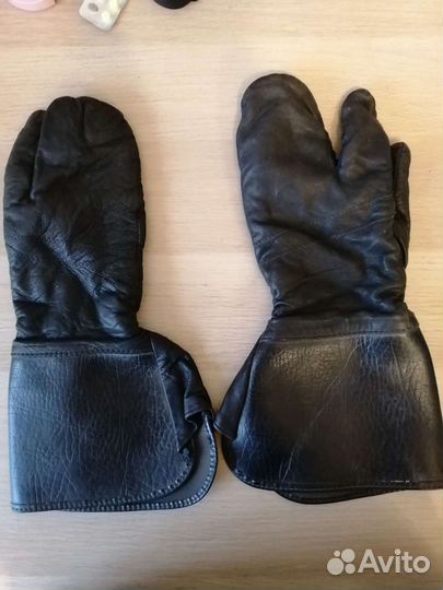 Мотоциклетные краги (натур. Кожа)