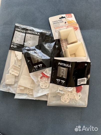 Заглушки для розеток, мягкие уголки