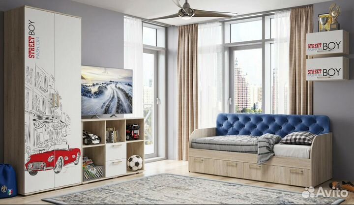 Кровать детская с подъёмным механизмом