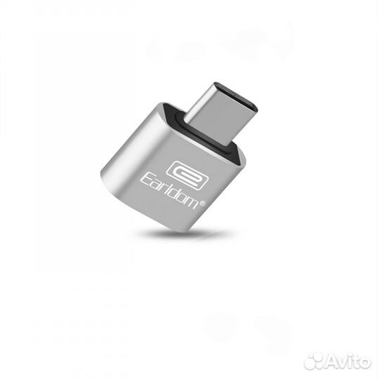 Переходник Type-C - USB(f) Earldom ET-OT18, OTG, ц