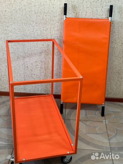 Тележка с носилками ветеринарная