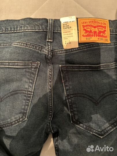 Джинсы мужские levis 512