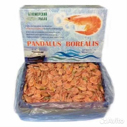 Северная креветка коробкой