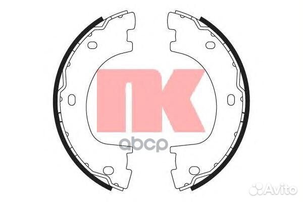 Колодки тормозные барабанные mercedes sprinter