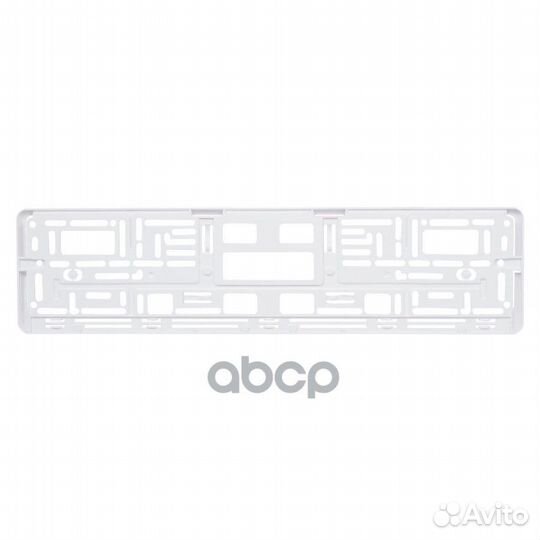 Рамка под номерной знак Белая AFC04 airline