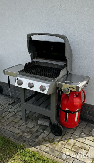Газовый гриль weber spirit 2 gbs + много допов