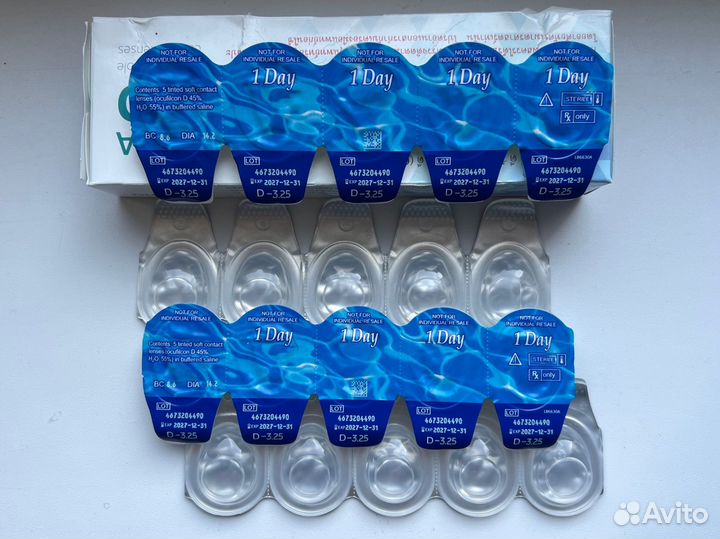 Контактные линзы Duna D