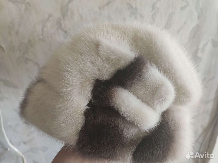 Шапка норковая женская