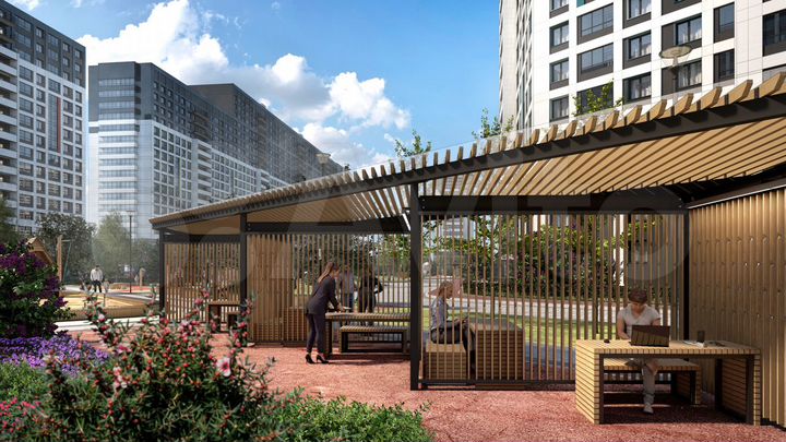 1-к. квартира, 35,4 м², 12/16 эт.