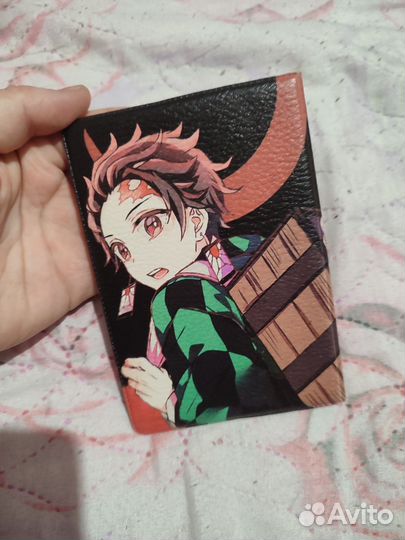 Обложка на паспорт - Клинок рассекающий демонов