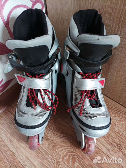 Роликовые коньки детские раздвижные